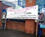 Swinton Police Station Protest Against GMP 
